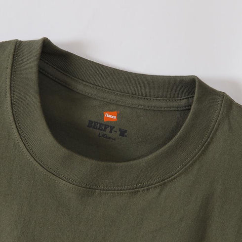 Hanes Beefy 重磅口袋短袖Tee